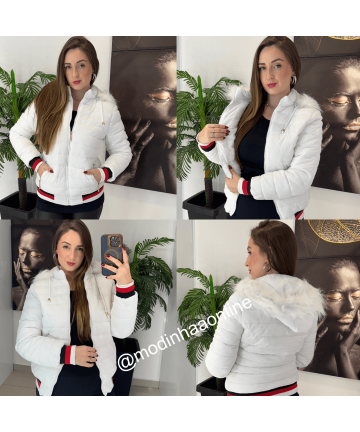 Jaqueta Thaty Branca Jaqueta Thaty Branca